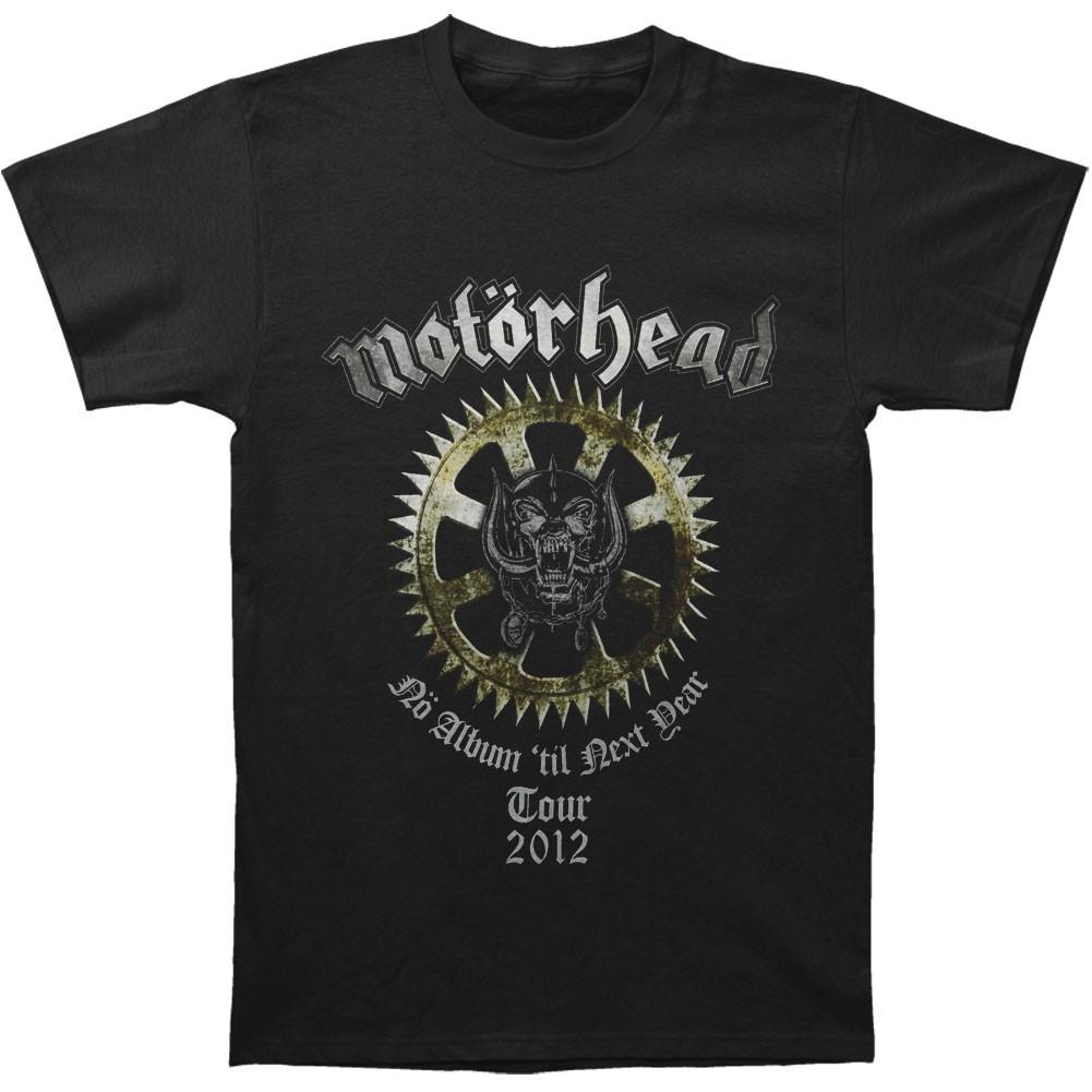 Men s Motorhead No Album 2012 Tour Camden Through Austin T-shirt Small Black 4XL