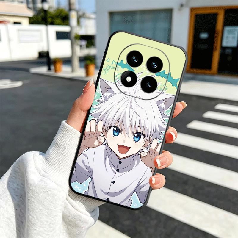 Hunter X-Hunters Cute Soft Phone Case for Xiaomi Redmi Note 12 13 14 15 Pro Plus 11 12S 11S 11T 10 4G Black Cover Back Shell