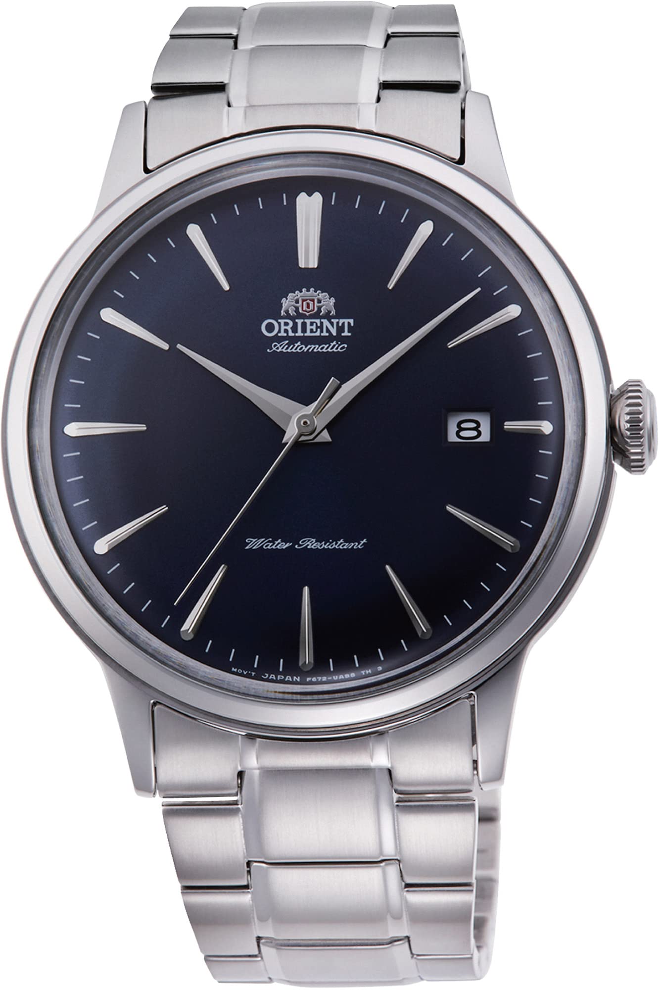 

[Orient] Bambino V4 Automatic Winding (Hand Winding Included) Navy RA-AC0007L10B Men s Watch