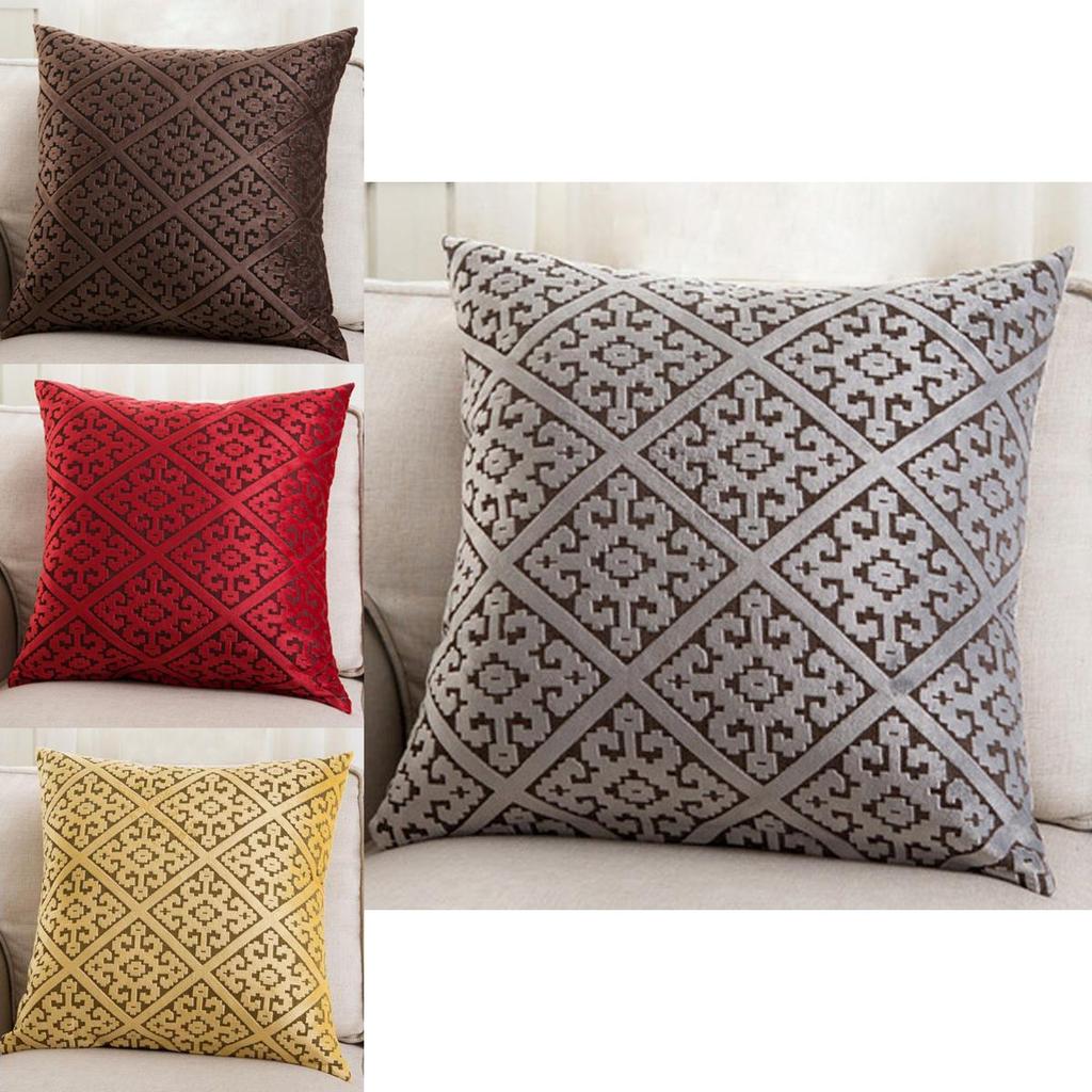 Exquisite Vintage Fleurs Lin Coton Taie Oreiller Housse De Coussin For Sophisticated Home Styling