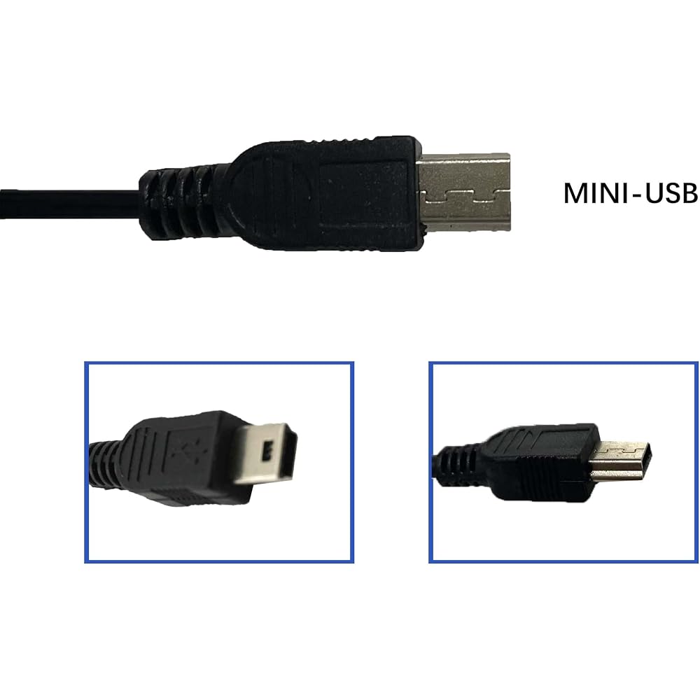 HSEUOPV Replacement Charging Cable Compatible Controller Charger PS 3 Move PS 3 Slim Data Mini-B ...