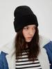 Winter Hat For Women, All-, Student-friendly, Light-colored Knitted Hat For Men, Fashionable, Warm, Cold Hat, Thickened Earmuffs, Black Woolen Hat