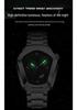 BINBOND Rhombus Alloy Men's Quartz Watch - Douyin Trendy Couples Edition