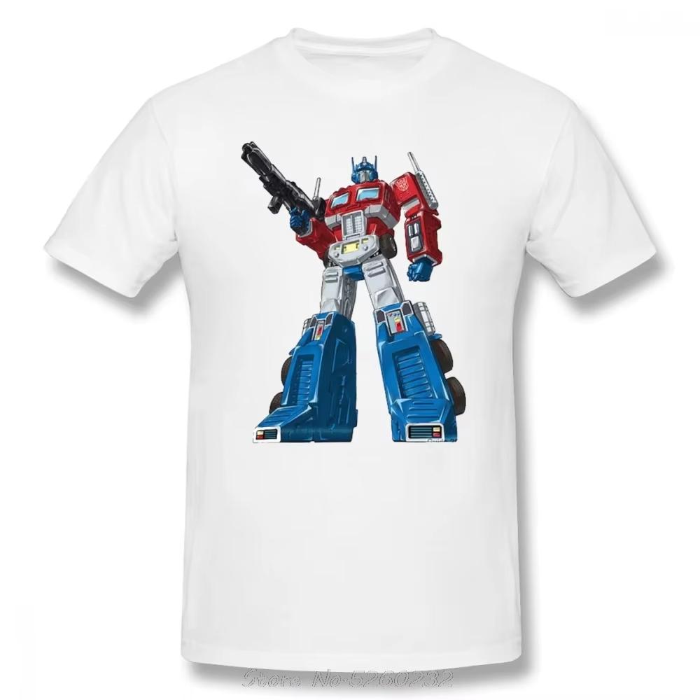 The 2026 summer transformers pattern Pure cotton printed tshirts children general breathable loose leisure Unisex and Women