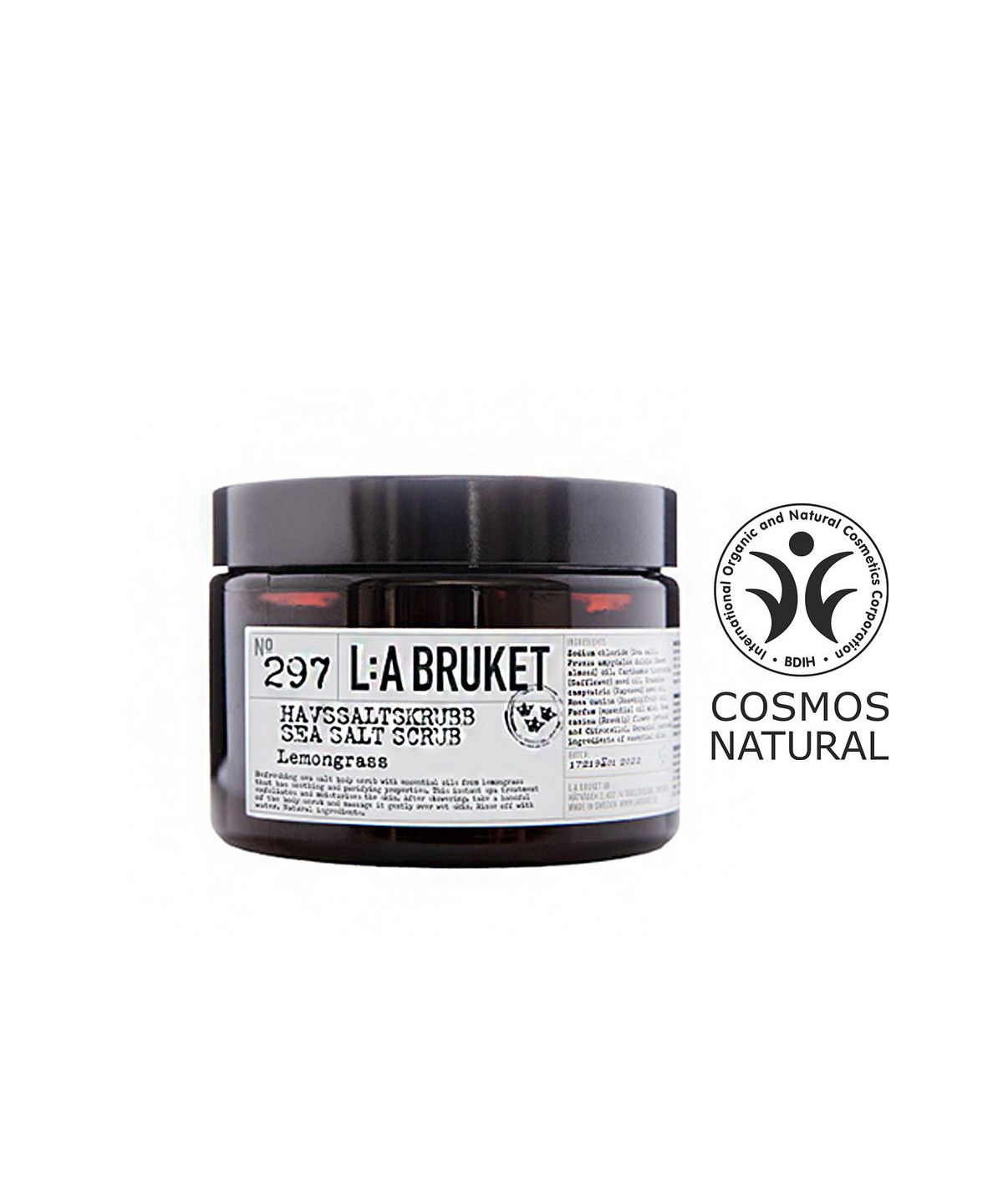 [La Bruket] Sea Salt Scrub 420g Lemongrass