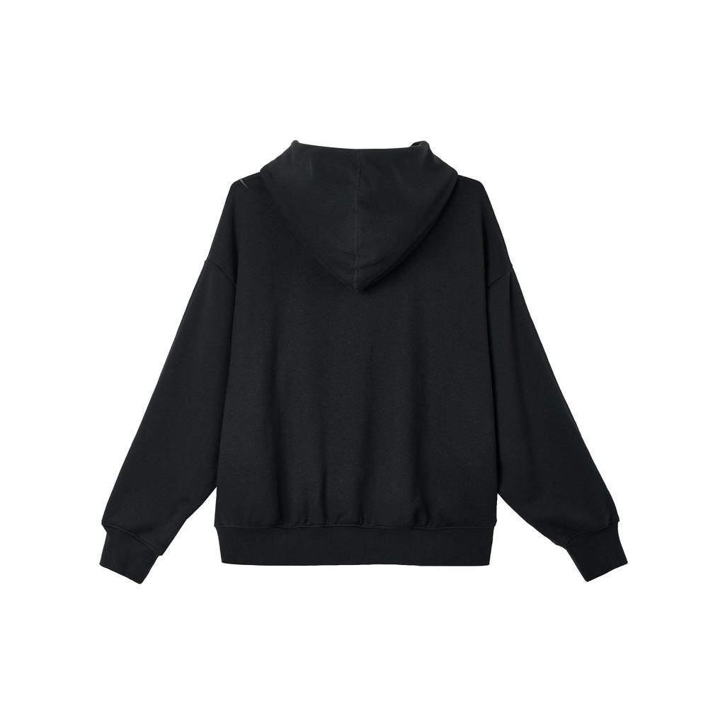 Nike SS25 Letter Print Comfortable Soft Hoodie Women Hoodies Black HQ5888010