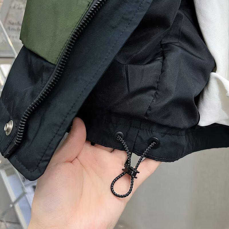 Men's Versatile Spring Hooded Workwear Jacket