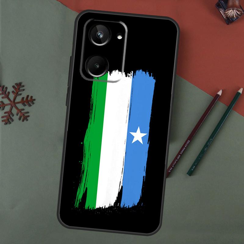 Puntland State Somali Flag Case For Realme C61 C53 C55 C33 C63 C51 C65 C67 C71 C75 11 12 13 14 15 Pro Plus GT6 GT7 Pro