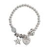 Sweet Heart Star Bracelet: Women's Retro Fashion, Versatile, Trendy, Creative Hand Jewelry