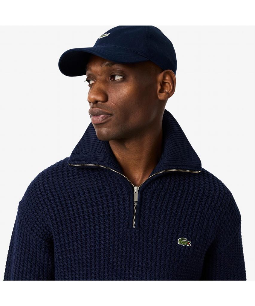LACOSTE Men'S Curly Knit Collar Sweater Ah5205-55N 166