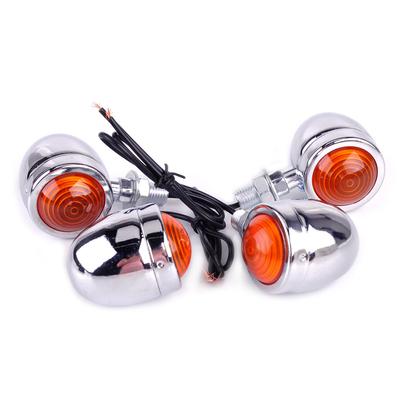 4 Stück Blinker ABS Kunststoff CG125 für Harley Chopper