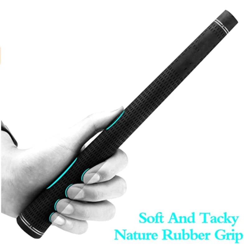 1/2Pcs Classic Cross pattern selling golf rubber grips