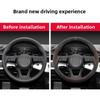 38cm Suede Steering Wheel Cover for LEXUS F Sport ES GX LX LBX LM NX RX RZ UX TX LS500h IS300 - Winter Anti-Freezing Car Grip