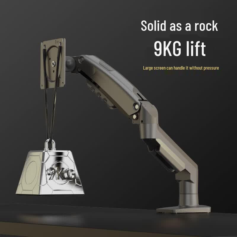 NBF80 Gas Spring Single Monitor Desk Mount