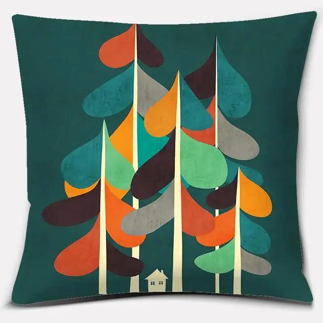 Colorful Abstract Series Pillowcase Home Office Decoration Pillow Bedroom Sofa Car Cushion Cover