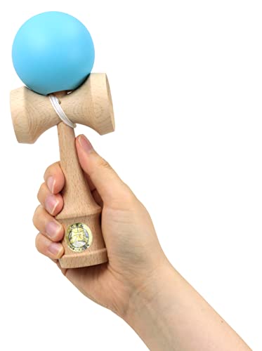 Ikeda Kogyosha Competitive Kendama [Kendama] Kodama Type-G PASTEL Light Blue 000045480 H18.5cm x W7cm x D5.5cm U-12338