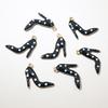 High Heel Shoe Jewelry Charm Stainless Steel Crafting Supplies For Handmade Accessories Key Rings And Bag Ornaments