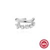 Sterling Silver Devil's Eye Star Cartilage Stud