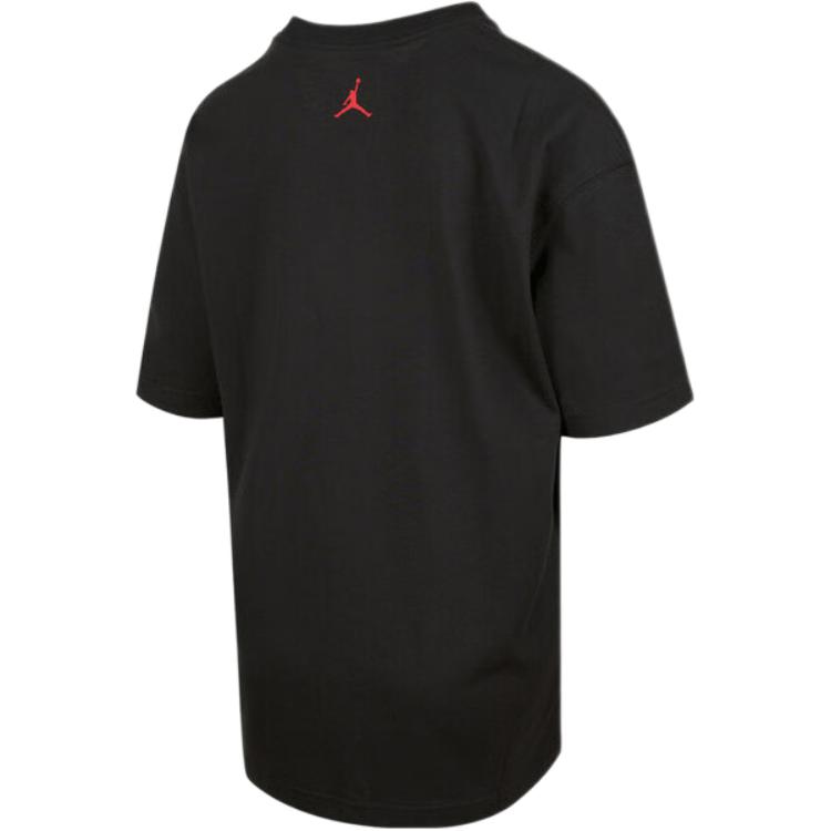 Jordan As W J Ss Os Gfx Tee Mixtape American Vintage Fashion Comfortable Versatile Short Sleeve Women Tops Black HJ0191-045