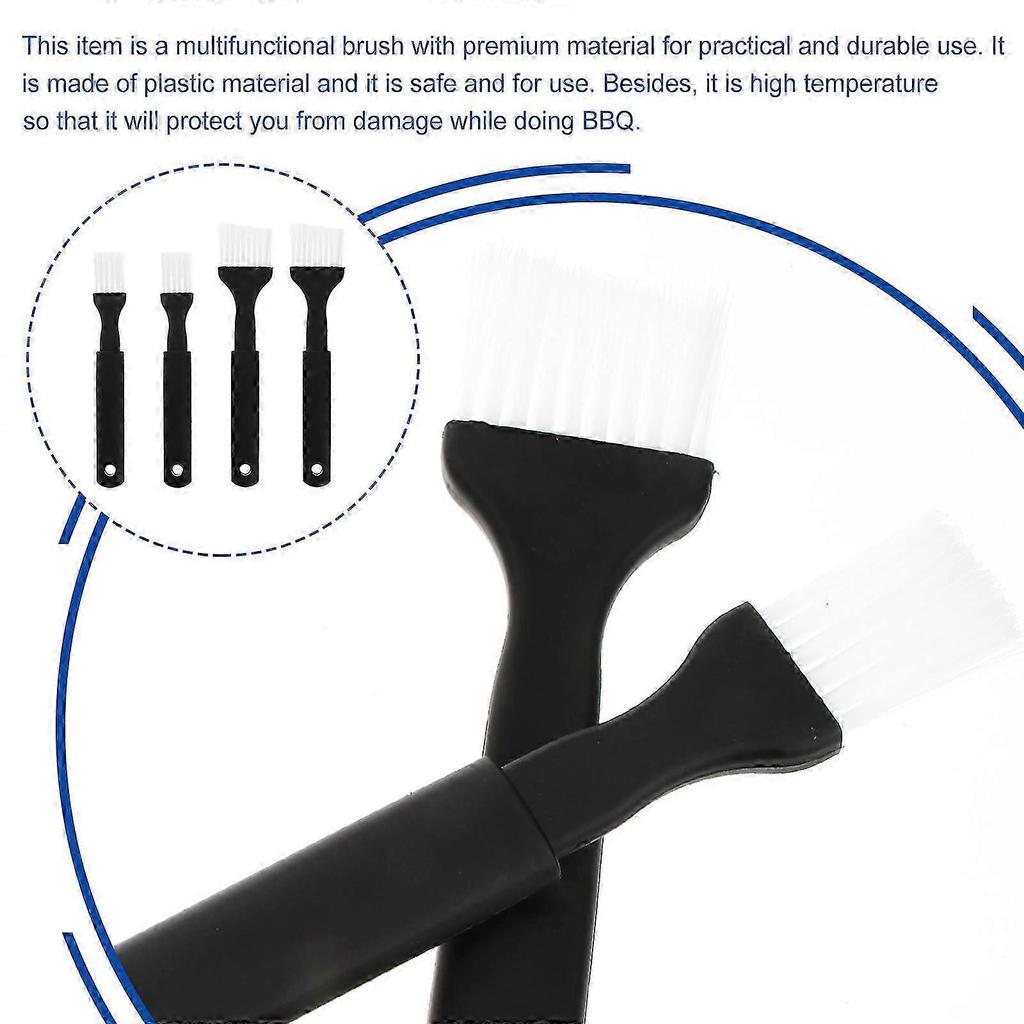 Plastic Brush Pastry Brush for Baking 12Pcs Nylon Bristle Set