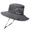 100% Polyester 9002 Summer Outdoor Sun Hat, Breathable Sun Hat, Folding Sun Hat, Female Ponytail Hole Fisherman Hat