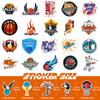 50 Naklejek Doodles Koszykówka Amerykańskie Nowe Sporty NBA Koszykówka Gwiazda Naklejki