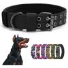 Collier Tactique pour Chien Respirabilité Nylon Réglable Robuste Métal Collier d'Entraînement pour Chiens Petits Moyens Grands Produits pour Animaux de Compagnie2