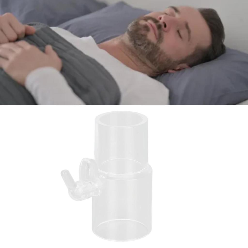 Swivel Oxygen Tubing Connector Medical PVC 3 Way Oxygen Tubing Connector for Breathing Machine