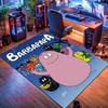 Barbapapa Fun Carpet Rug for Living Room Bedroom Home Sofa Decoration,Kids play Nonslip Floor Mat