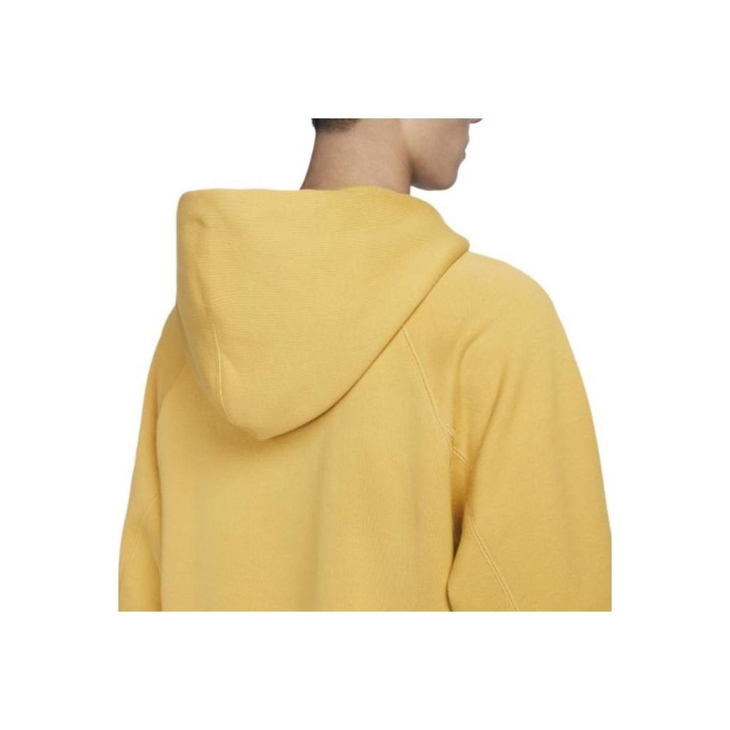 Nike Sportswear Air Graphic Print Hoodie Long Sleeve Sweatshirt Men Tops Wheat-Gold DV9778-725