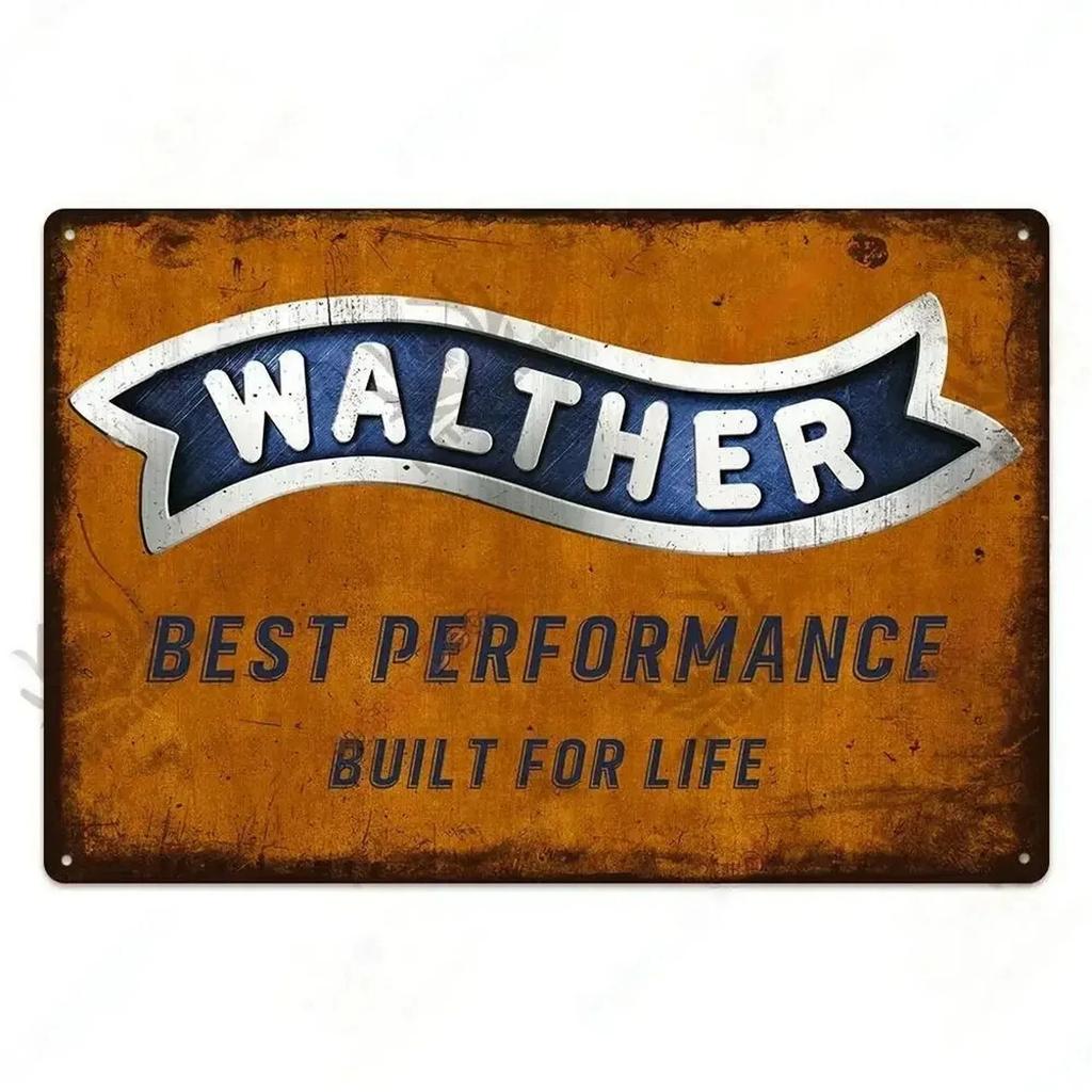 Metal Tin Signs Pistol Stonger Beretta Wesson Colt Vintage Rust Poster Art Wall Plaque Sign Decor Bar Garage Iron Plate Painting