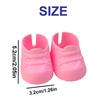 15/17/20cm Doll Shoes Plastic Mini Finger Shoes Clothing Accessory For 6.9/7.87 Inch Dolls