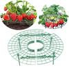 Strawberry Plant Stand Plastic Strawberry Stand Balcony Grow Vegetables Fruit Climbing Pillar Gardening Bracket Plant Stand 1Set