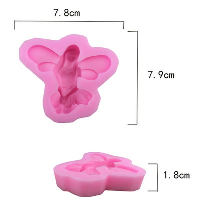 

wings cake mold, baked silica gel tools handmade soap Diy supplies, liquid silicone mold