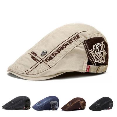 Cotton Hat Men and Women High-end Cap Spring Summer Outdoor Travel Sun Hat Spring Beret Travel Sun Hats