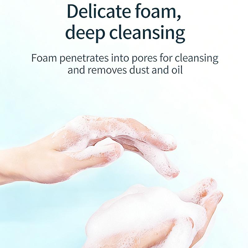 Home Facial Bubble Maker Portable Plastic Foam Maker Cleansing Tool for Deep Skin Cleaning and Care