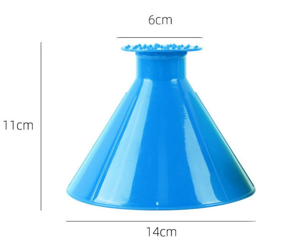 Car Snow Removal Shovel & Ice Scraper with Oil Funnel 