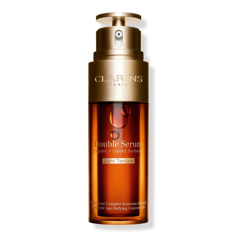 

Clarins Double Serum Легкая текстура, укрепляющий, разглаживающий, антивозрастной концентрат 1,6 унции
