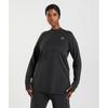 Vital Seamless Long Line Top Black Marl B3a9e Bbf3