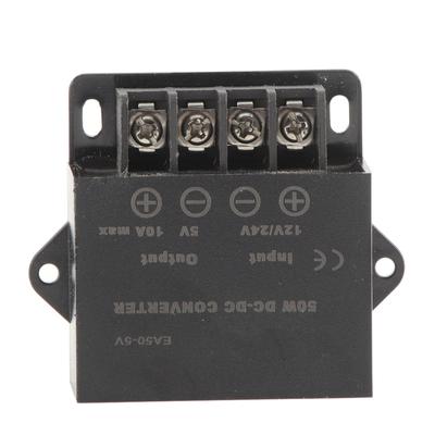 Adattatore Convertitore di Potenza CC 24V 12V a 5V 10A Regolatore di Tensione per Registratore Motore EA50?5V