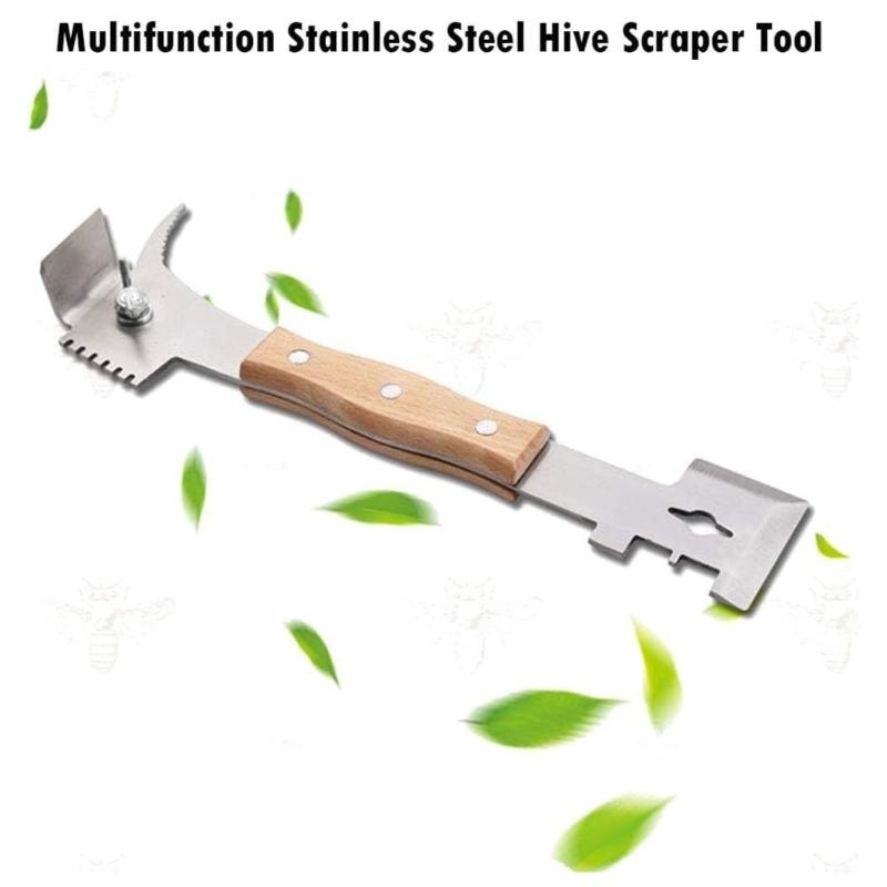 Apiary Maintenance Essential 7 In 1 Zinc Alloy Scraper Multipurpose Tool Top Sale