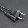 Kabel zasilający Qoltec IEC C7 / CEE 7/16 | ósemka | 2x0.5mm2 | 1.4m