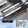 For Geely Zeekr 7X 2024 2025 Car Door Sill Scuff Plate Welcome Pedal Protection Stainless Steel Garnish DoorSill Protective Trim