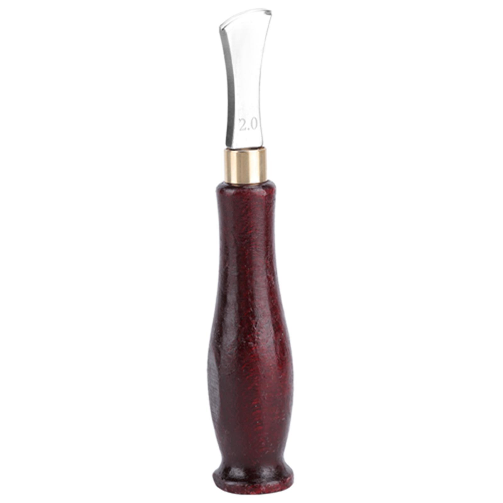 

Leather Shallow Slot Edge Line Edge Device Trimmer Leather Crimping Tools(2mm) 1mm