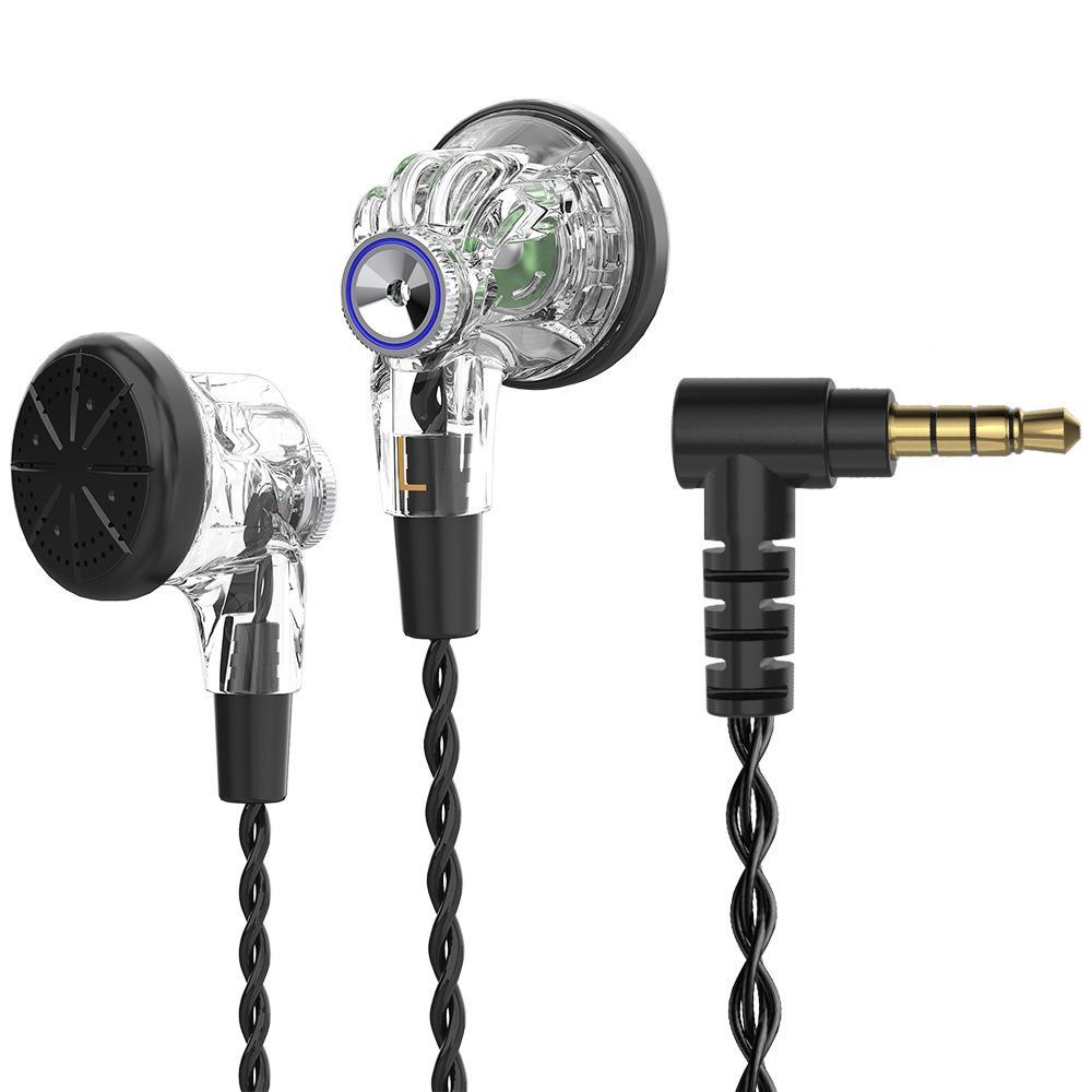PT03 Wired Music Headphones, Flat Head Earbuds, Computer Mobile Phone, Universal HiFi