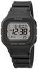 Reloj Digital MAG MW-550A BK, Alimentado por Energía Solar, Doble Alimentación, Resistente al Agua, Correa de Uretano, Tamaño Pequeño, Adecuado para Niños