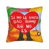 The Only Thing More Powerful Than Hate Is Love Square Pillow Cases Bad Bunny Cushion Covers Throw Pillow Case Cover for Bed