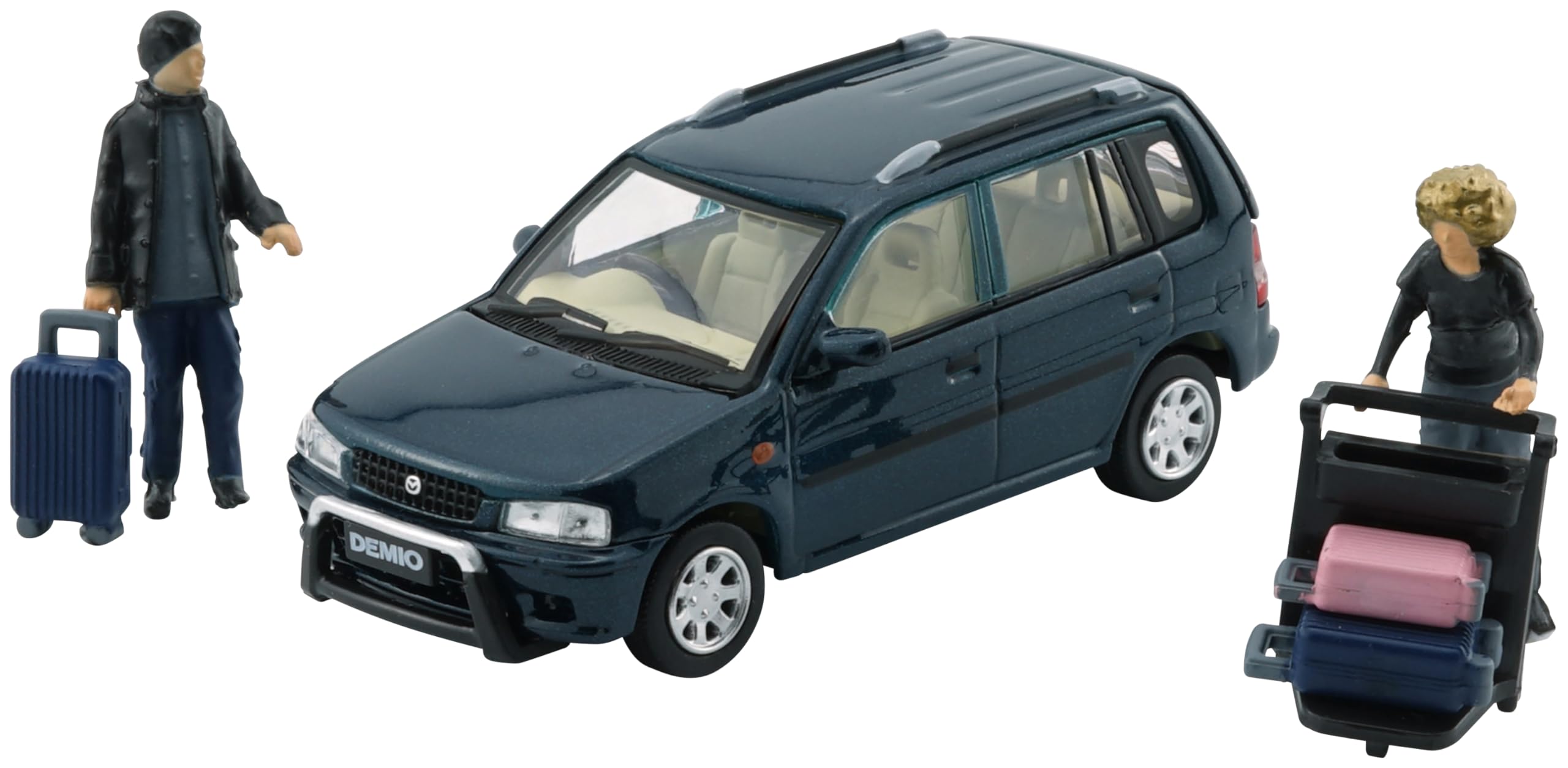 

BM CREATIONS Mazda Demio 1994 Зеленый LHD Готовое изделие 1/64 (метро) зелёный