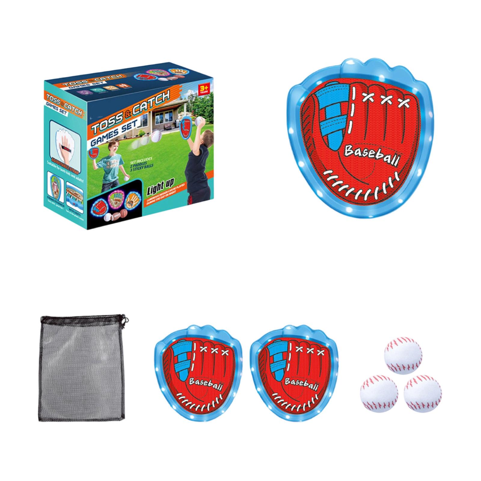 

Children s Luminous Adhesive Target Ball Toy, Outdoor Leisure Gathering, Parent,child Interaction Gift Toy One Size