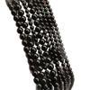 Black Agate Shell Pearl Beads 4-6mm for DIY Jewelry Making
